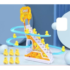 Интерактивная игра Утиная гоночная трасса Small Duck Детские музыкальные горки – эскалатор подъемник