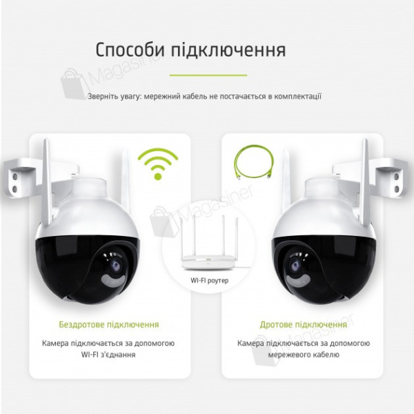 Уличная IP-камера 360 6 МП видеокамера поворотная CAMERA Ap ICSEE 6 mp