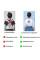 Корректор осанки с вибрацией Posture Device, подходит для взрослых и детей