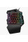 Набор для игр 198I G506: проводная мини-клавиатура и мышь, черные