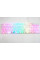 Мембранная клавиатура Yelandar AN-T20, проводная с RGB подсветкой, белая
