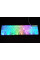 Мембранная клавиатура Yelandar AN-T20, проводная с RGB подсветкой, белая