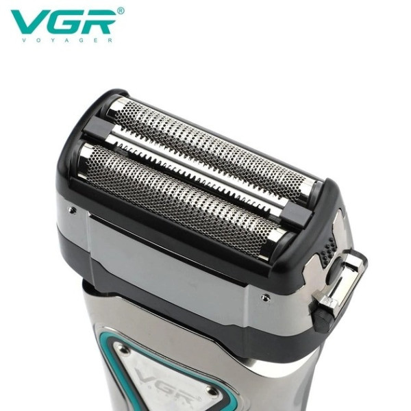 Аккумуляторная электробритва VGR V-333 для лица, подходит для сухого и влажного бритья