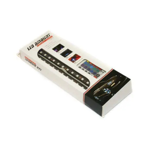 Автомобильная RGB led подсветка для авто, влагозащитная с USB, и управлением со сматфона