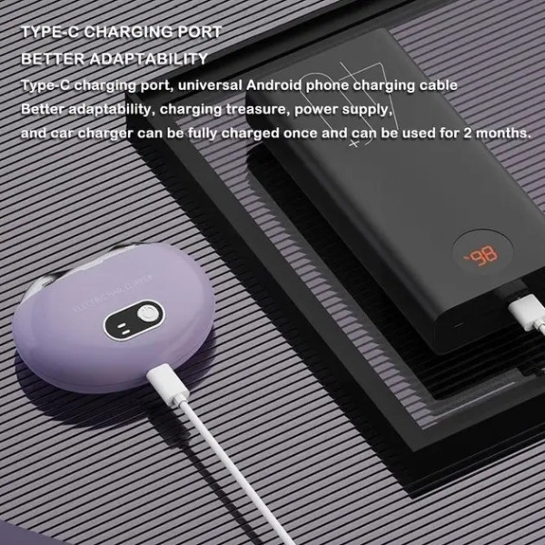 Автоматическая электропилка для стрижки ногтей R6Y8 Nail Clipper AND263 аккумуляторная точилка с USB ножницы