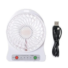 Аккумуляторный вентилятор Usb Fan настольный, беспроводной мини вентилятор