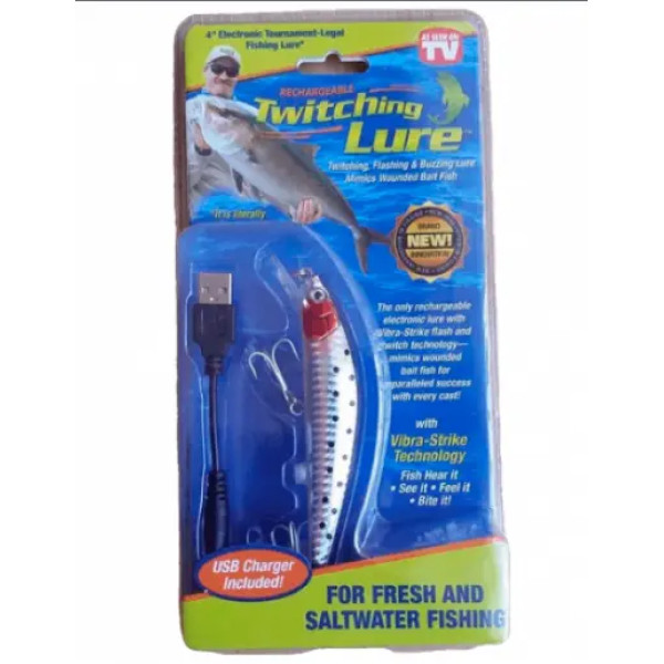 Twitching Lure – приманка для ловли хищных рыб блесна