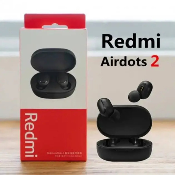 Беспроводные Bluetooth наушники AirDots 2 PRO Black TWS сенсорные наушники-гарнитура