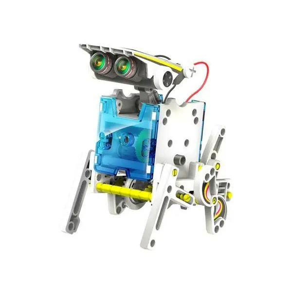 Конструктор робот на солнечных батареях Solar Robot 14 в 1 | Игрушка робот