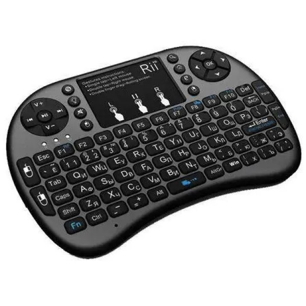 Мини-клавиатура с сенсорной панелью и подсветкой LED MWK08/i8 KEYBOARD