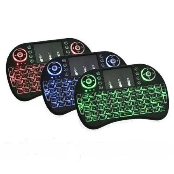Мини-клавиатура с сенсорной панелью и подсветкой LED MWK08/i8 KEYBOARD