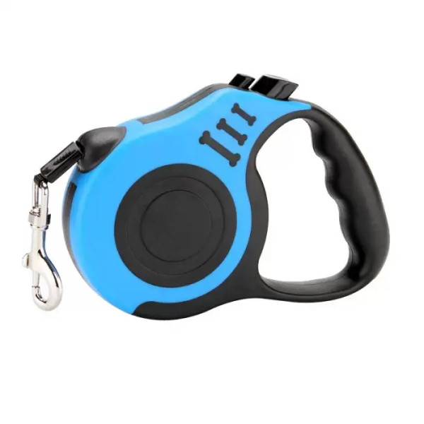 Автоматический выдвижной поводок рулетка Trox TR-50 для выгула собак 5м с блокиратором, Маленький