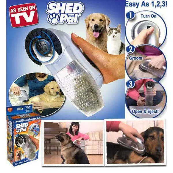 Машинка для вычесывания шерсти SHED PAL