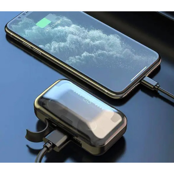 Беспроводные сенсорные наушники с цифровым зарядным кейсом TWS BTH-F9-5 Bluetooth