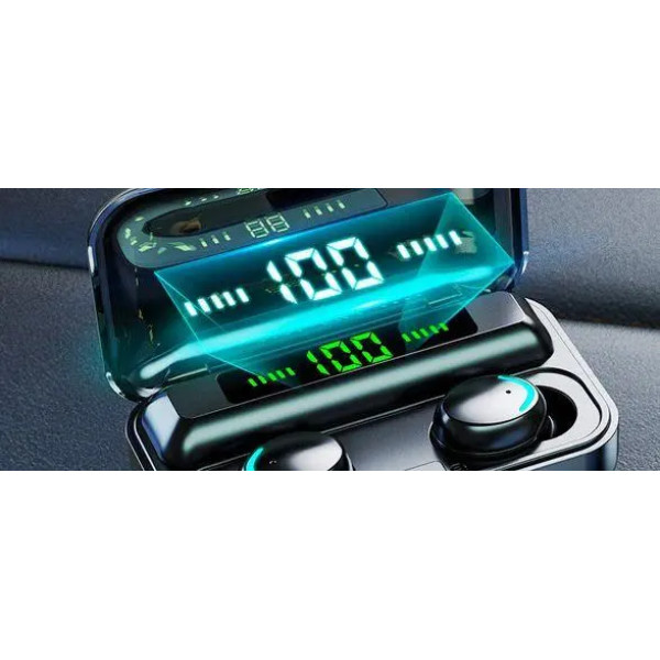 Беспроводные сенсорные наушники с цифровым зарядным кейсом TWS BTH-F9-5 Bluetooth