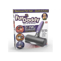 Электрическая многоразовая щетка ролик Fur Daddy Sonic для сбора и удаления шерсти животных