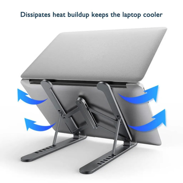 Подставка для ноутбука регулируемая Laptop Stand Черная