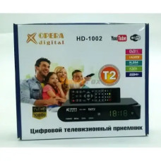 Цифровой тюнер Т2 Wi-Fi, ресивер, приставка Opera digital HD-1002