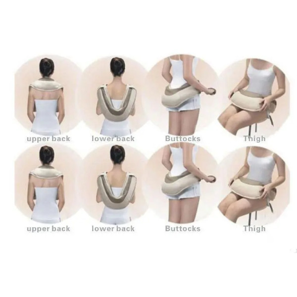 Вибромассажер  Cervical Massage Shawls для шеи, плеч, спины и поясницы
