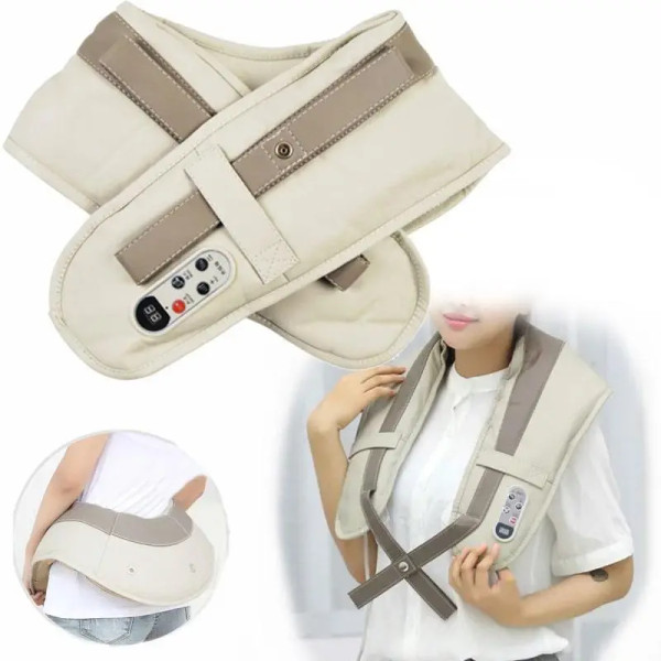 Вибромассажер  Cervical Massage Shawls для шеи, плеч, спины и поясницы