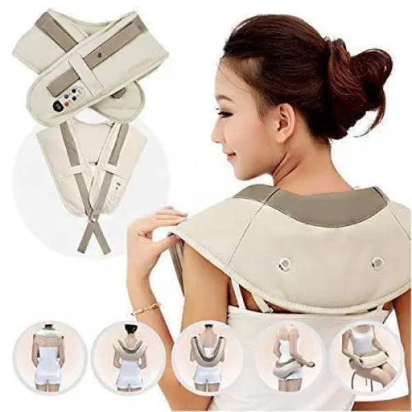 Вибромассажер  Cervical Massage Shawls для шеи, плеч, спины и поясницы