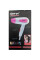 Дорожный фен Gemei GM-1756 Pink с мощностью 1200 Вт и складной ручкой для удобства хранения