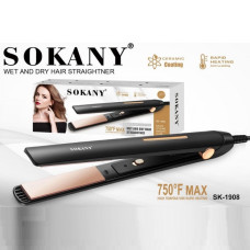 Утюжок для волос Sokany SK-1908 с керамическим покрытием