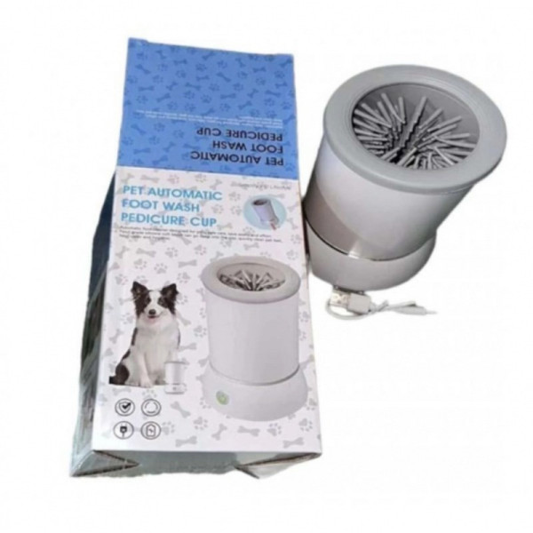 USB лапомойка Pet Foot Wash с силиконовыми щетинками