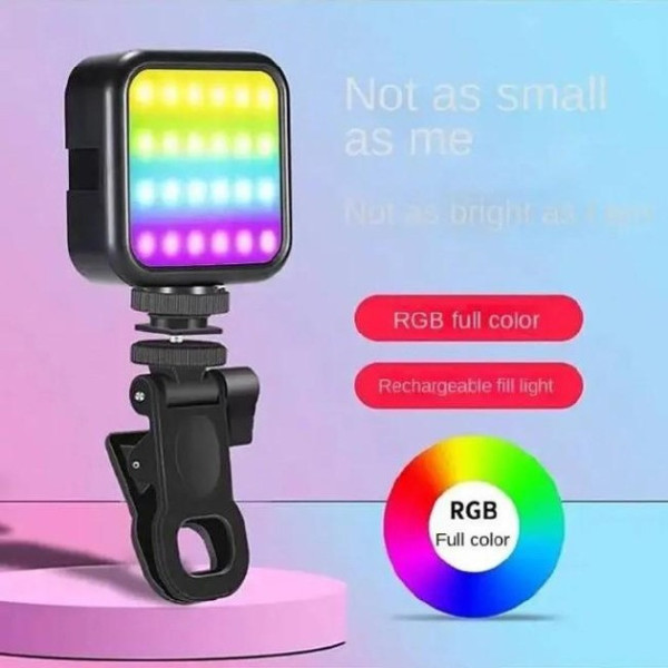 Светодиодная RGB лампа AY-83 для студийной съемки с аккумулятором