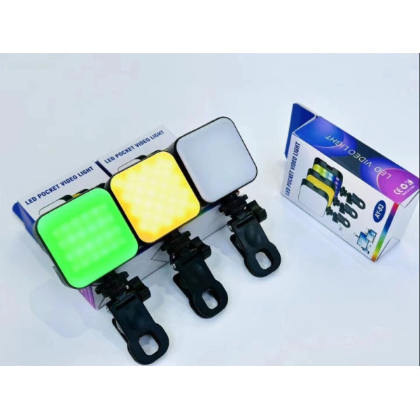 Светодиодная RGB лампа AY-83 для студийной съемки с аккумулятором