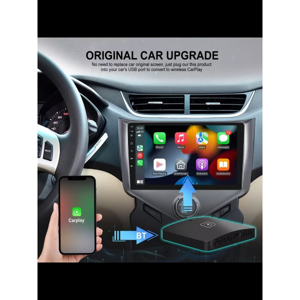 Беспроводной адаптер CarPlay для авто