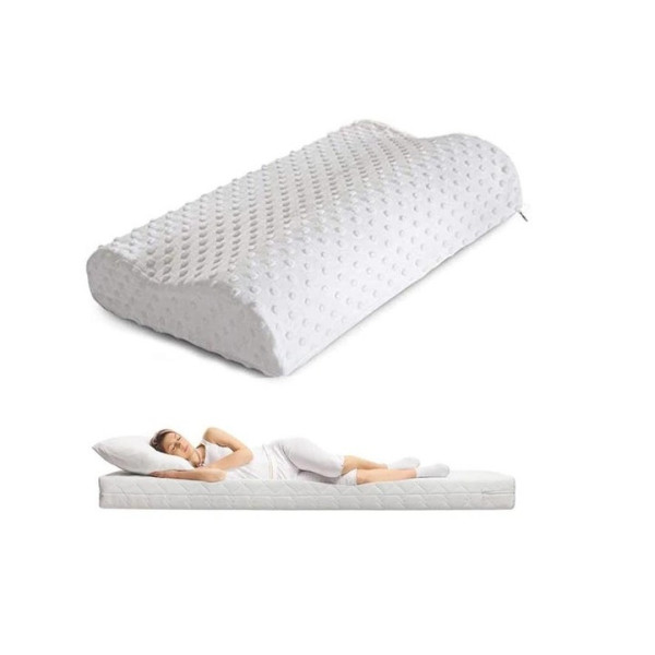 Ортопедическая подушка с эффектом памяти для здорового сна memory latex pillow