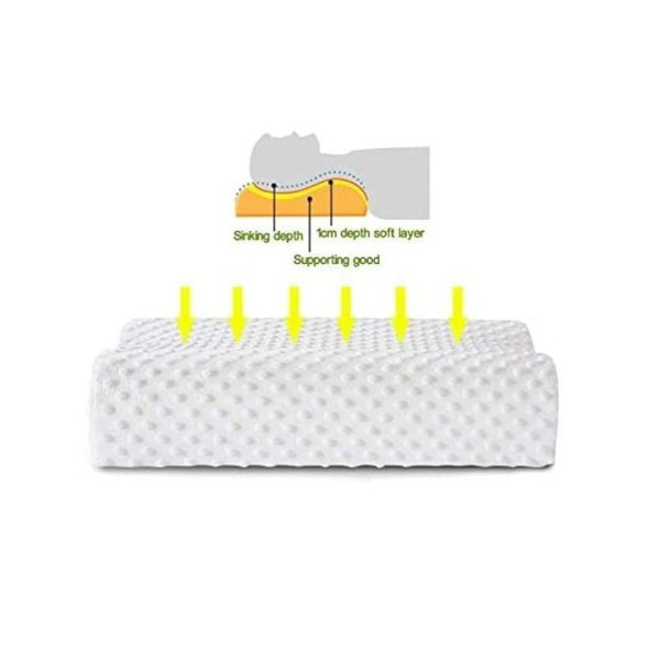 Ортопедическая подушка с эффектом памяти для здорового сна memory latex pillow