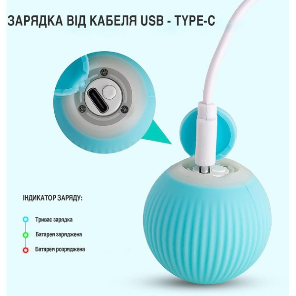 Интерактивный мяч-шарик для игр с кошками PetGravity стимулирует активность
