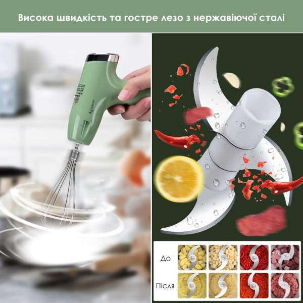 Аккумуляторный портативный миксер Agitator RD-138
