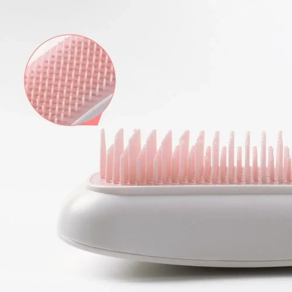 Электрический массажер для головы Head Massager с силиконовыми щетинками для расслабляющего массажа