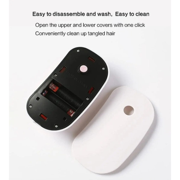 Электрический массажер для головы Head Massager с силиконовыми щетинками для расслабляющего массажа