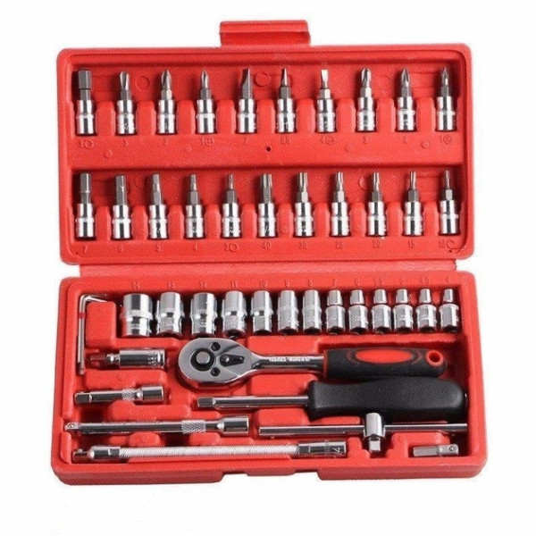 Комплект инструментов Piece Tool Set, 46 предметов в удобном кейсе