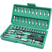 Комплект инструментов Piece Tool Set, 46 предметов в удобном кейсе