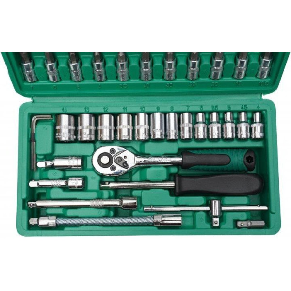 Комплект инструментов Piece Tool Set, 46 предметов в удобном кейсе