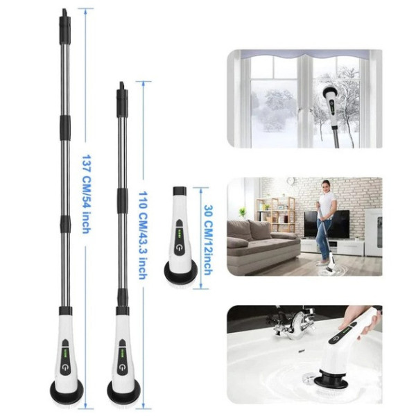 Электрическая многофункциональная щетка Cleaning Brush 7 в 1 для уборки