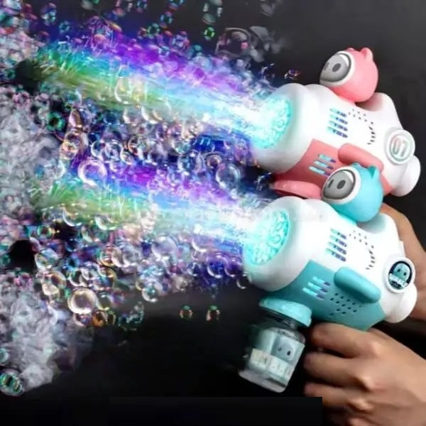 Устройство для создания мыльных пузырей Bubble Maker с аккумулятором и ярким дизайном