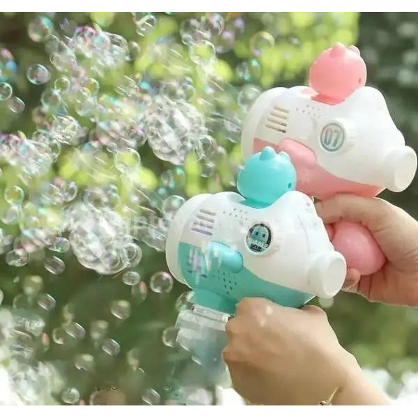 Устройство для создания мыльных пузырей Bubble Maker с аккумулятором и ярким дизайном