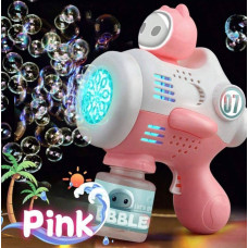 Устройство для создания мыльных пузырей Bubble Maker с аккумулятором и ярким дизайном