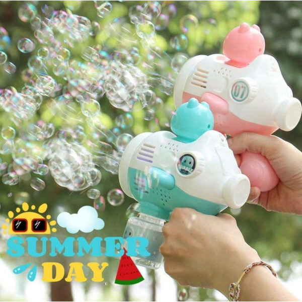 Устройство для создания мыльных пузырей Bubble Maker с аккумулятором и ярким дизайном