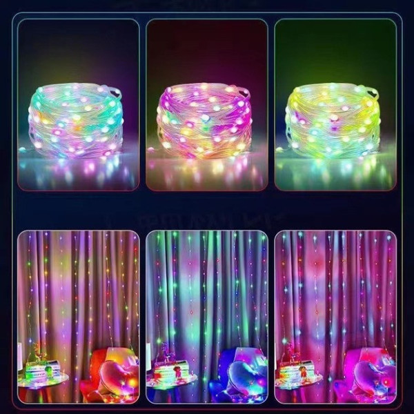Светодиодная RGB лента LED 10 м с пультом, водонепроницаемая модель MDX-265