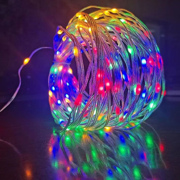 Светодиодная RGB лента LED 10 м с пультом, водонепроницаемая модель MDX-265