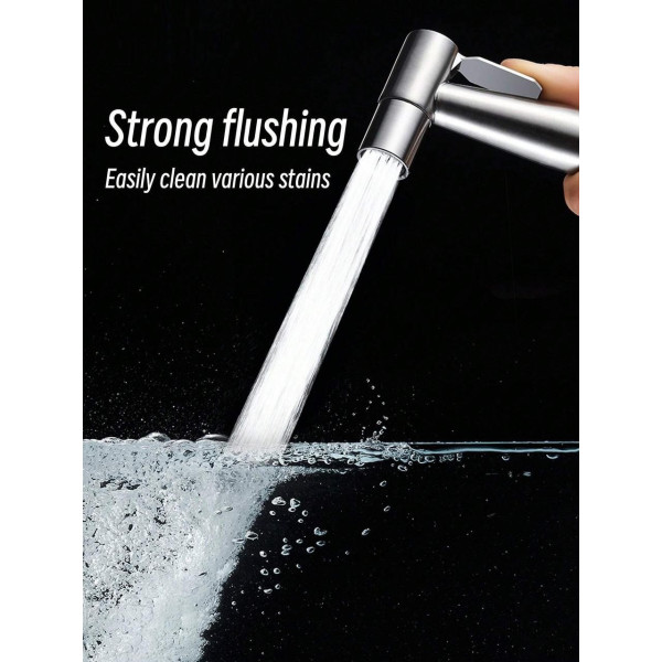 Распылитель для биде AND AA6-14 из нержавеющей стали, удобная подставка