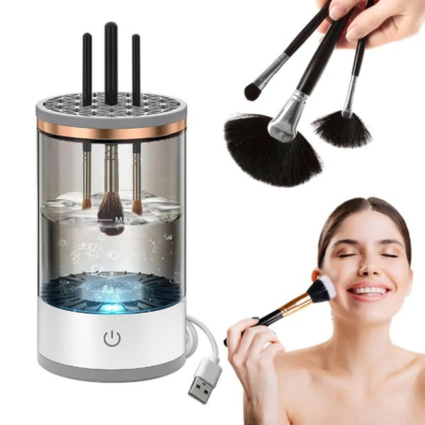 Электрический очиститель косметических кистей Makeup Cleaning Brush