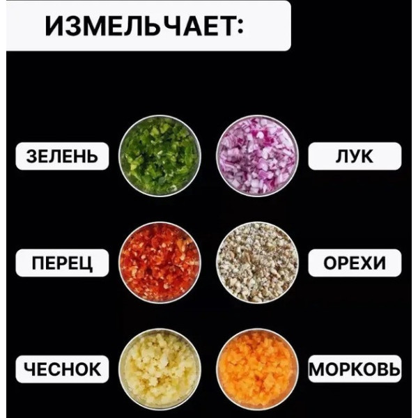 Измельчитель Potato cutter AND592 для овощей, орехов и чеснока